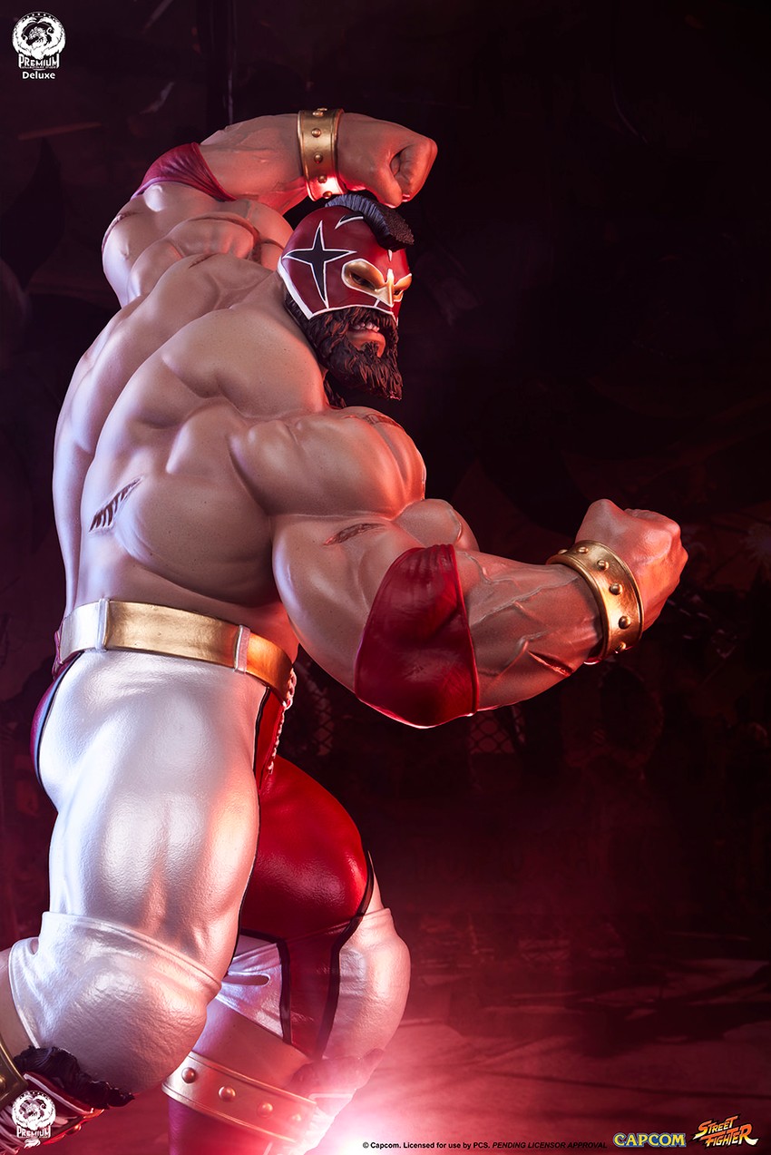 Street Fighter Zangief (Deluxe Edition) Quarter Scale Statue - Prototype Shown View 4