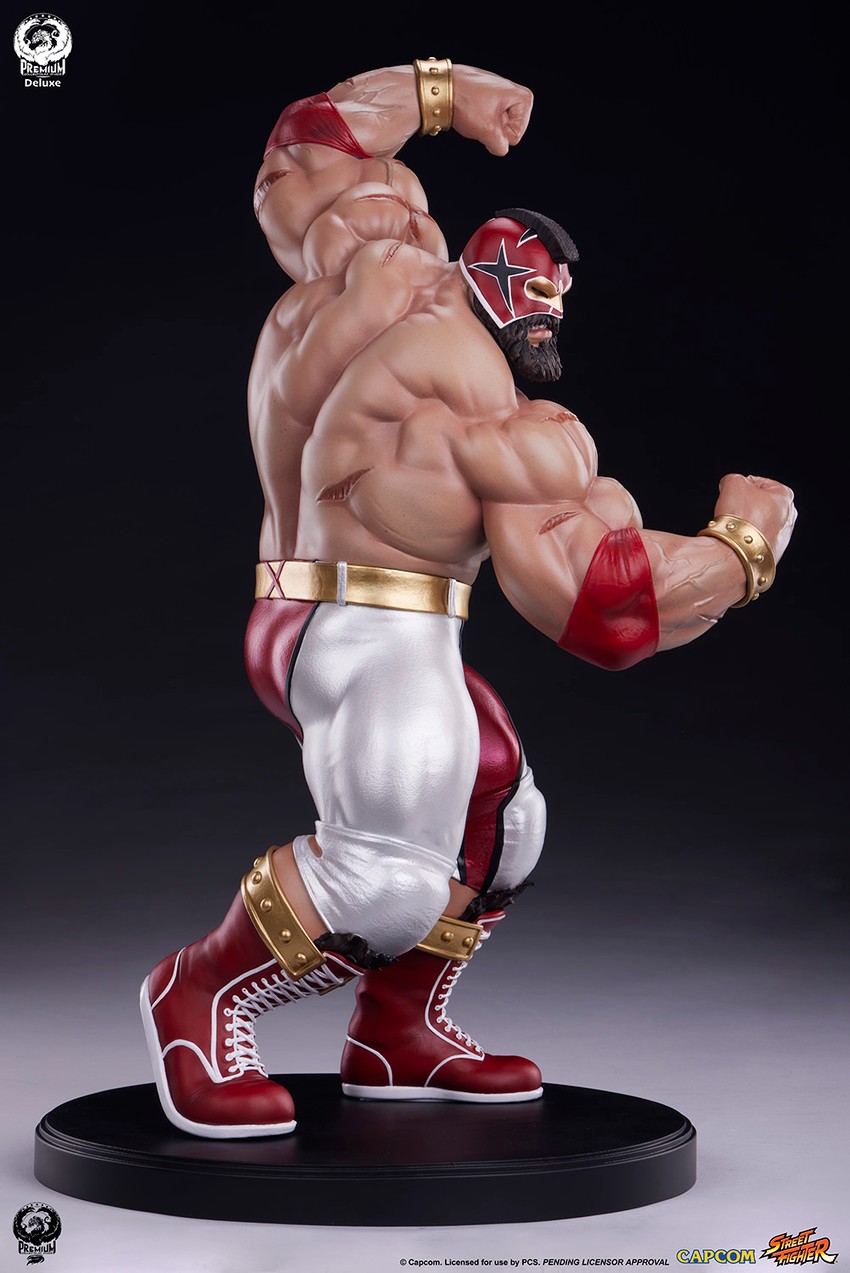 Street Fighter Zangief (Deluxe Edition) Quarter Scale Statue - Prototype Shown View 6