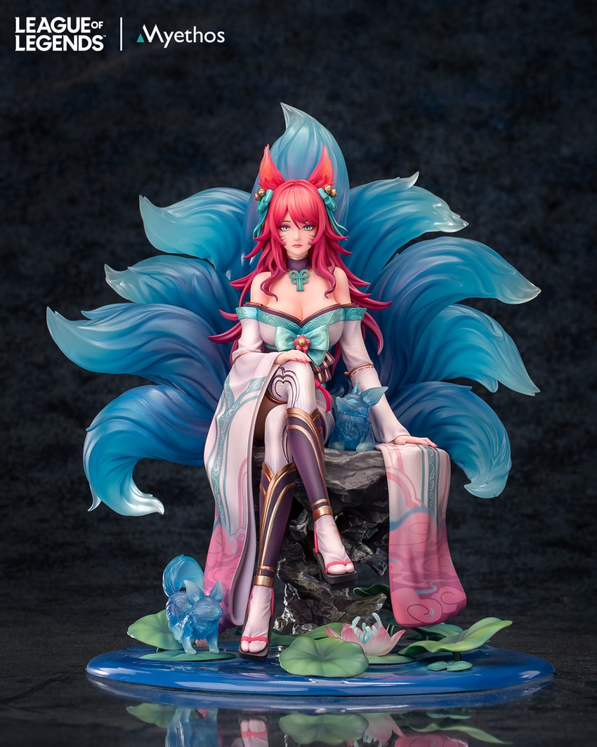 League of Legends Spirit Blossom Ahri Collectible Figure - Prototype Shown View 6