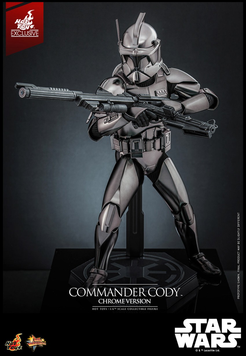 Commander Cody™ (Chrome Version) Sixth Scale Figure by Hot