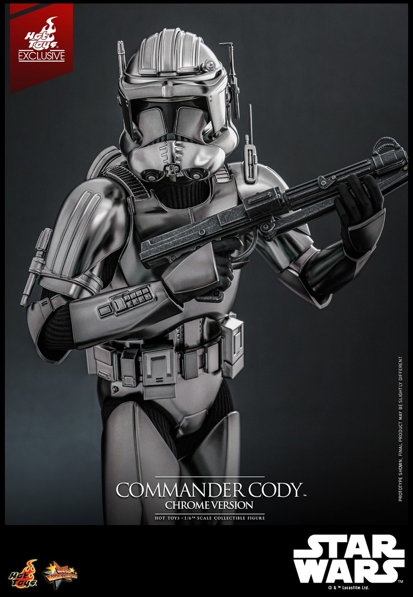 Commander Cody™ (Chrome Version) Sixth Scale Figure by Hot
