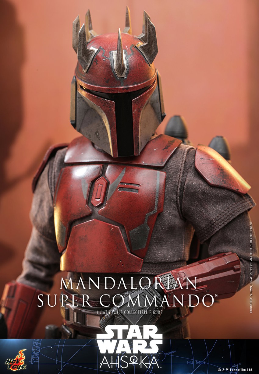 Mandalorian Super Commando Captain Sixth Scale Figure by Hot Toys