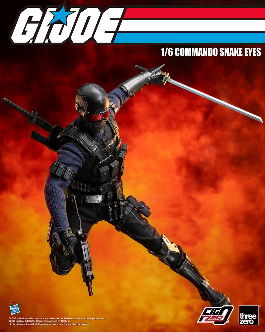 Commando Snake Eyes Sixth Scale Figure by Threezero