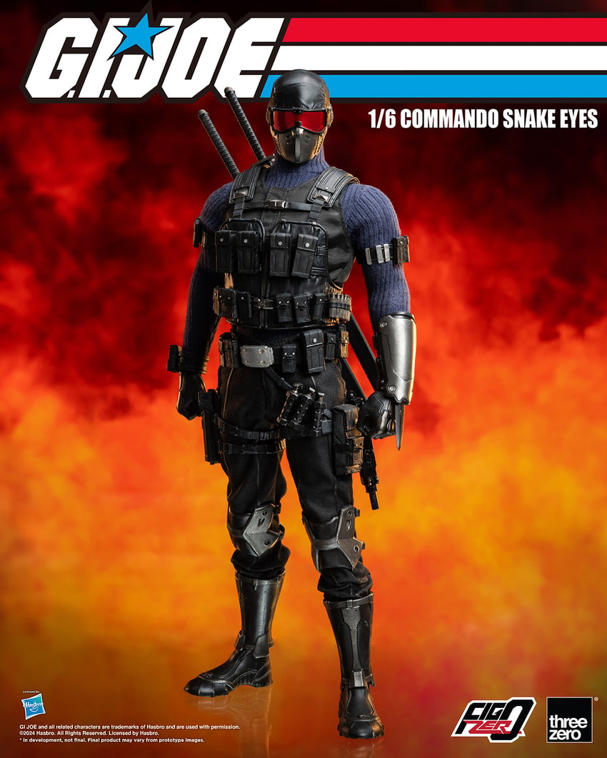 Commando Snake Eyes Sixth Scale Figure by Threezero | Sideshow