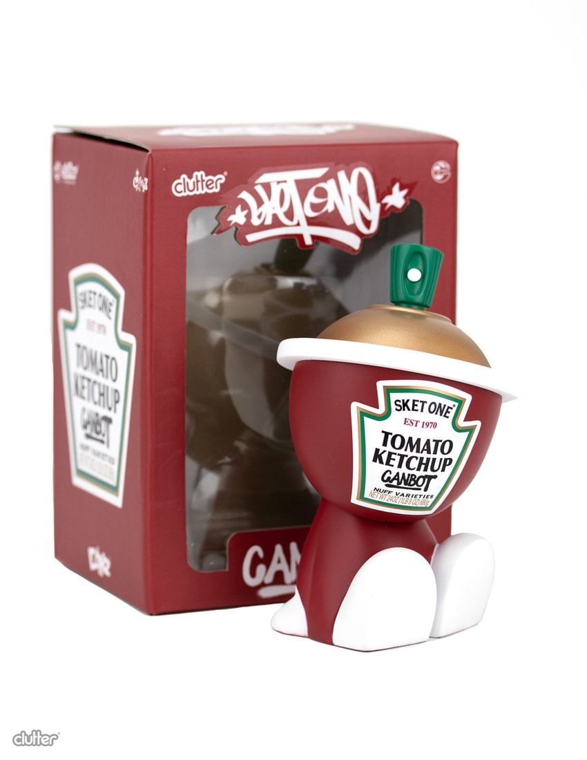 Clutter Studios Sketchup Canbot Collectible Figure - Prototype Shown View 3