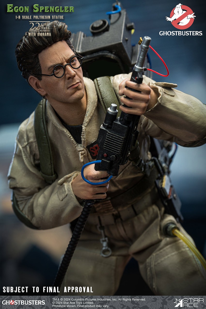 Ghostbusters Egon Spengler Statues - Prototype Shown View 3