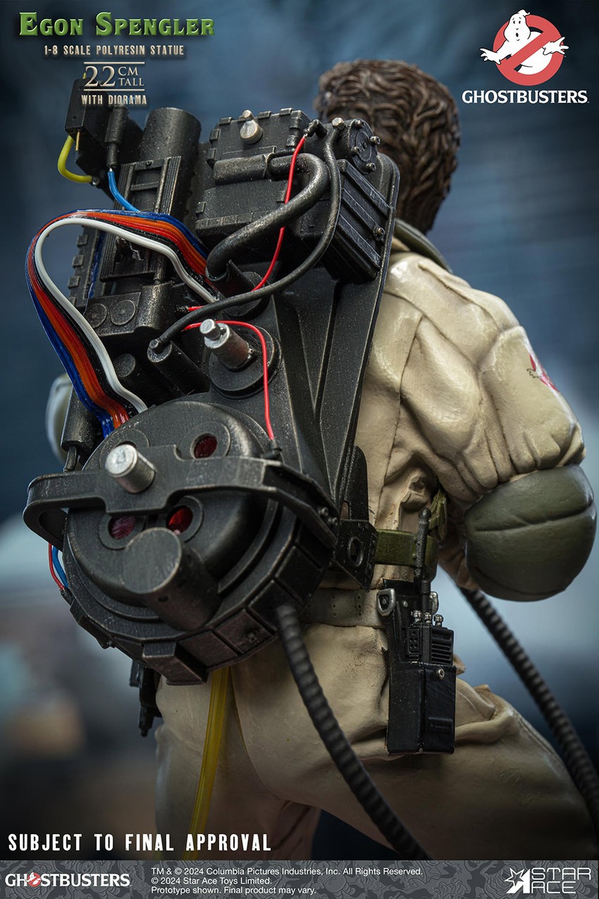 Ghostbusters Egon Spengler Statues - Prototype Shown View 4