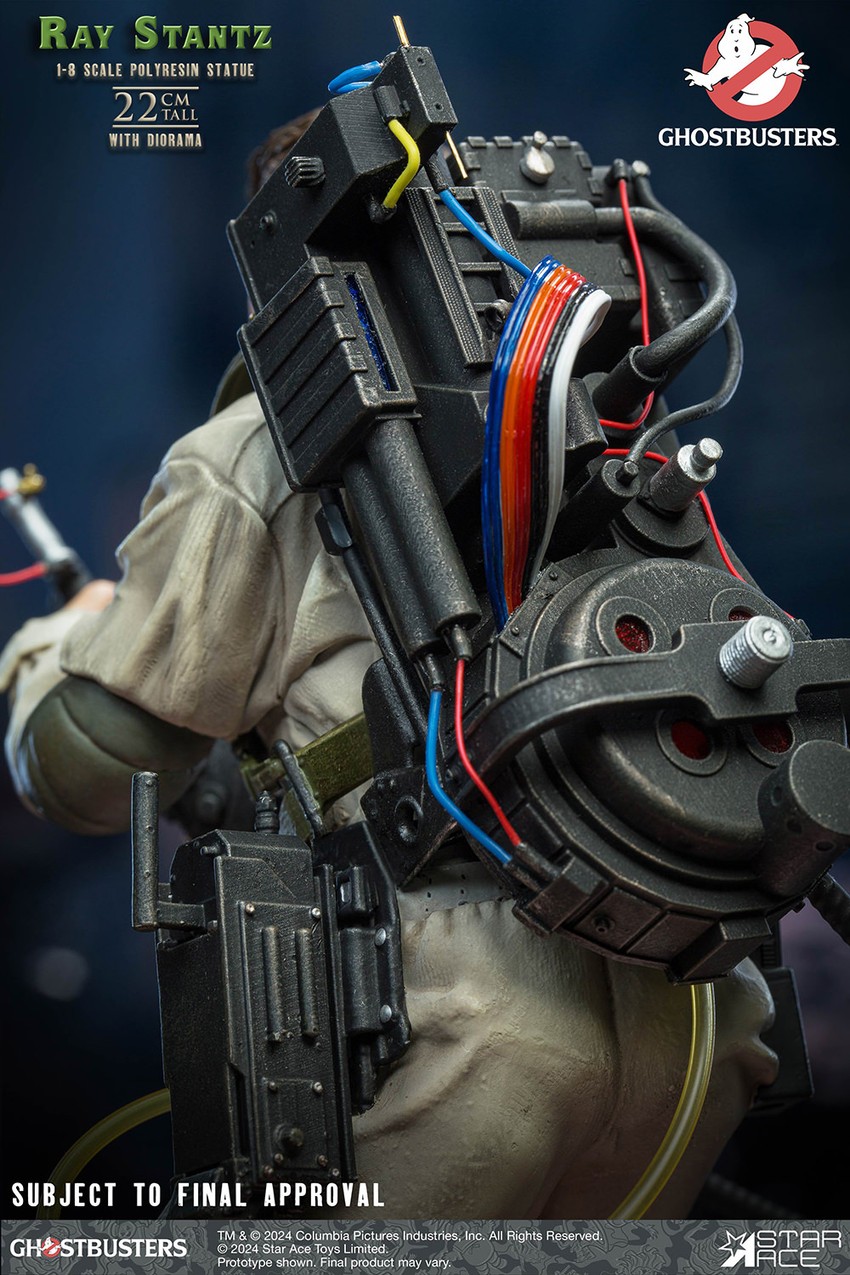 Ghostbusters Ray Stantz Statues - Prototype Shown View 4