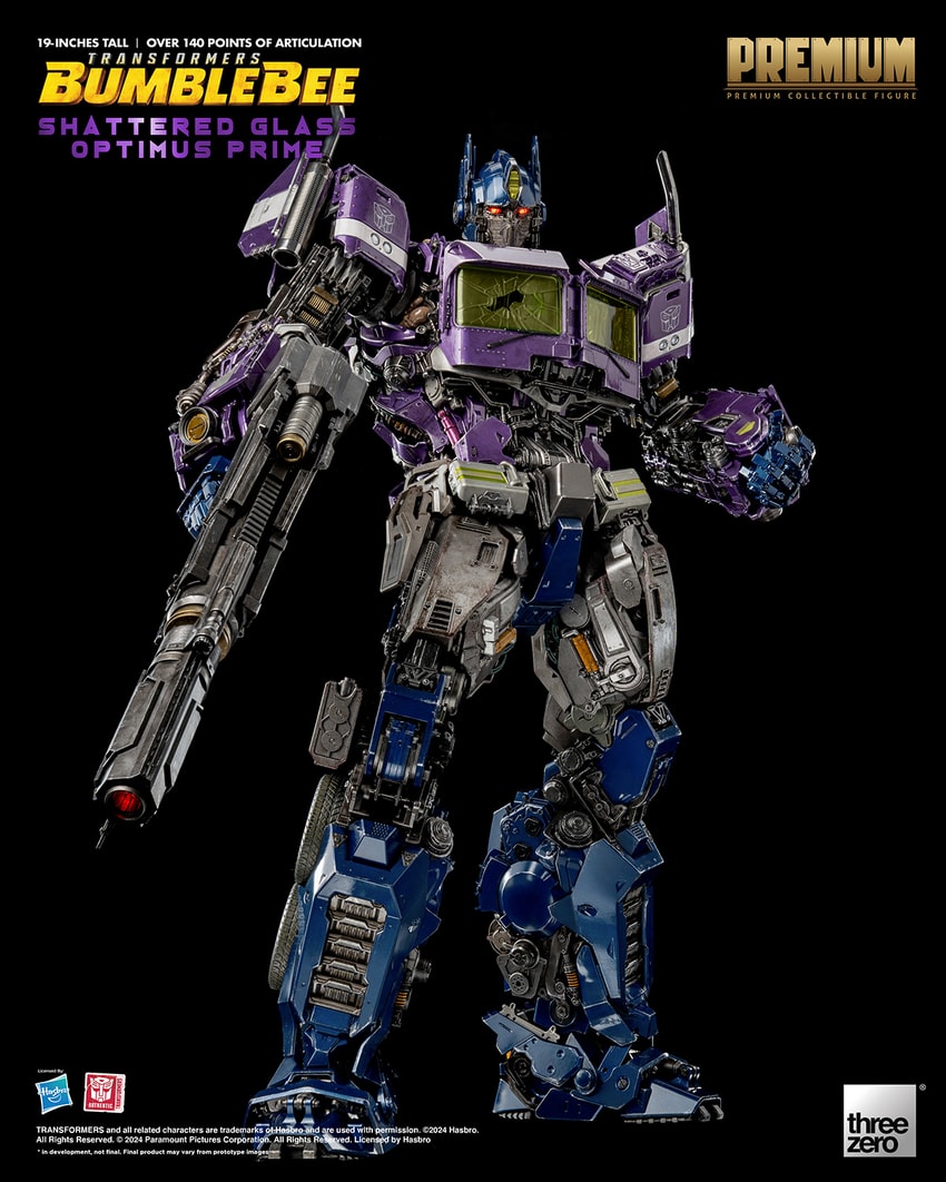 Shattered Glass Optimus Prime Collectible Figure by