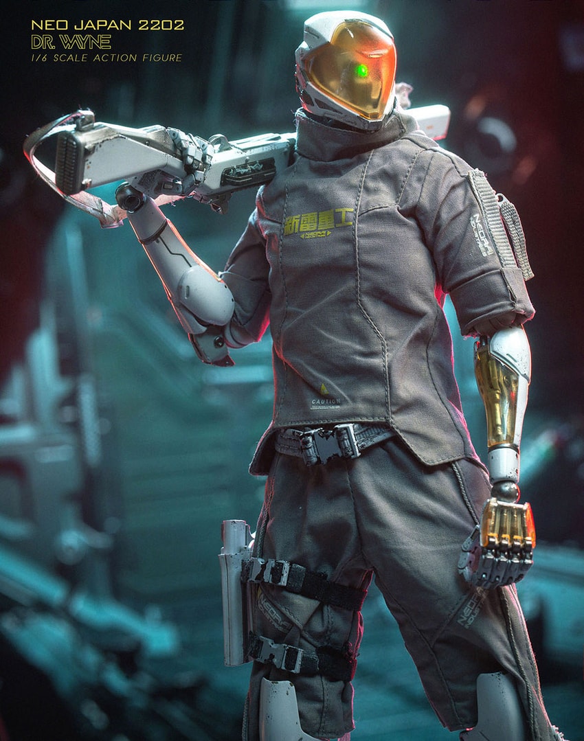 Dr. Wayne (Castor Version) Sixth Scale Figure by Zenpunk Dr. Wayne (Castor Version) Sixth Scale Figure by Zenpunk