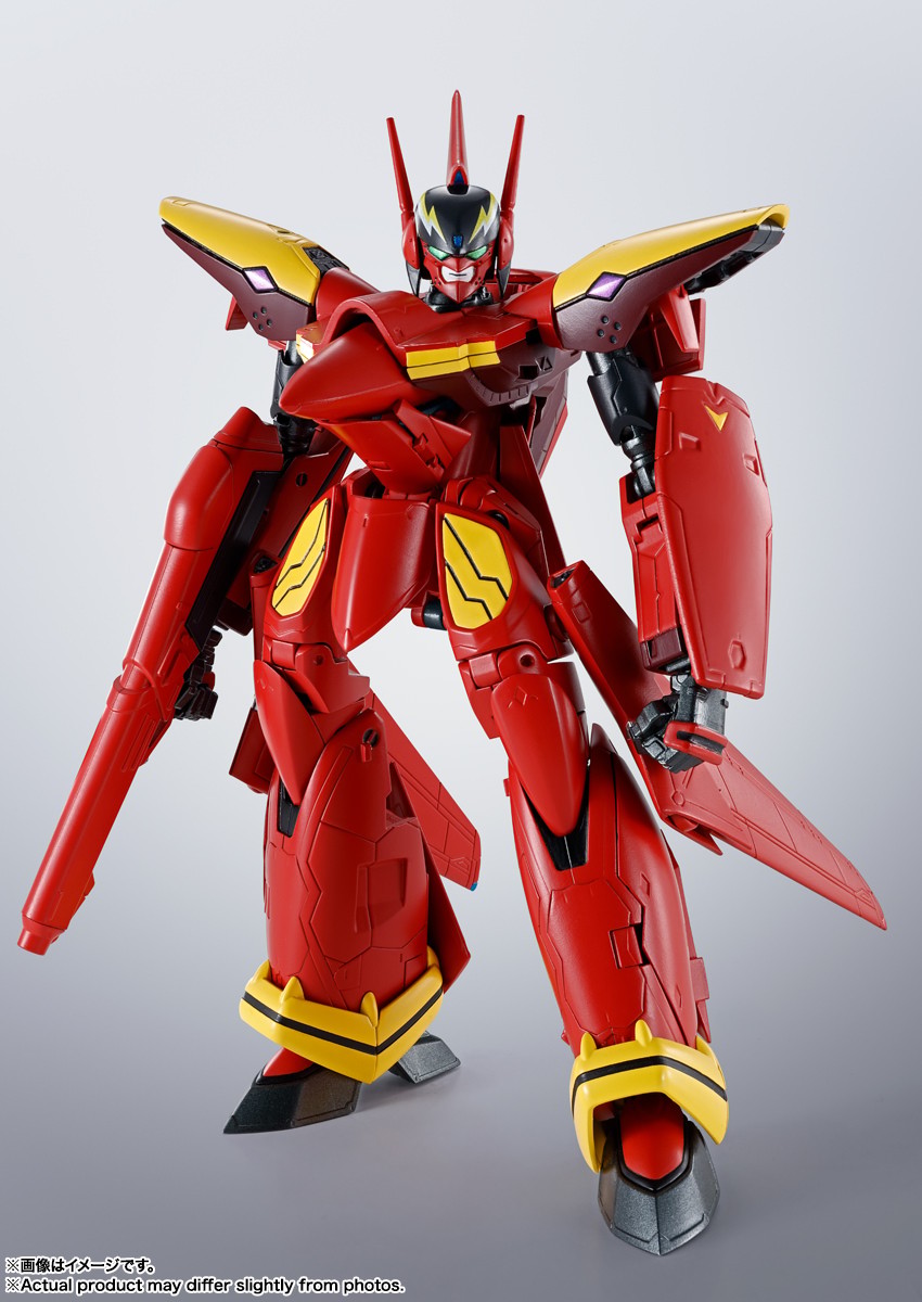 Macross VF-19 Custom Fire Valkyrie Collectible Figure - Prototype Shown View 6
