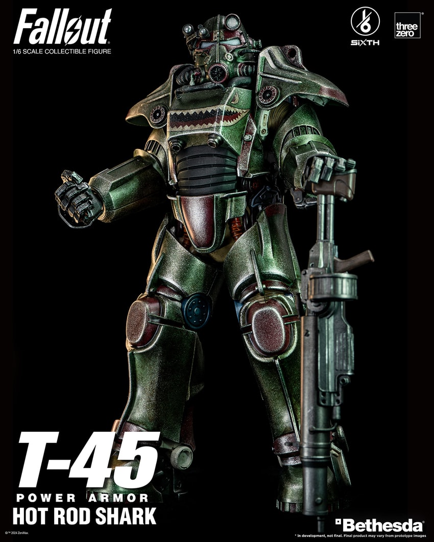 祝開店！大放出セール開催中 Hot T-45 Rod by Figure Scale Sixth Armor Power Shark SF/ファンタジー/ホラー