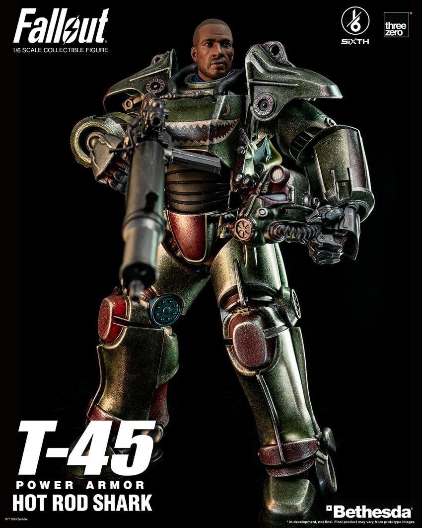Amazon | Fallout[フォールアウト] 1/6 T 45 Hot Rod Shark