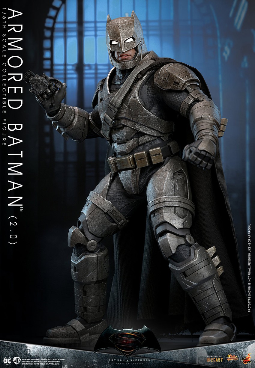 【期間限定お試し価格】 Armored Batman Toys Hot by Figure Scale Sixth (2.0) アメコミ