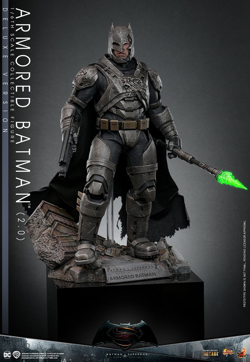DC Comics Armored Batman (2.0) (Deluxe Version) Sixth Scale Figure - Prototype Shown View 6