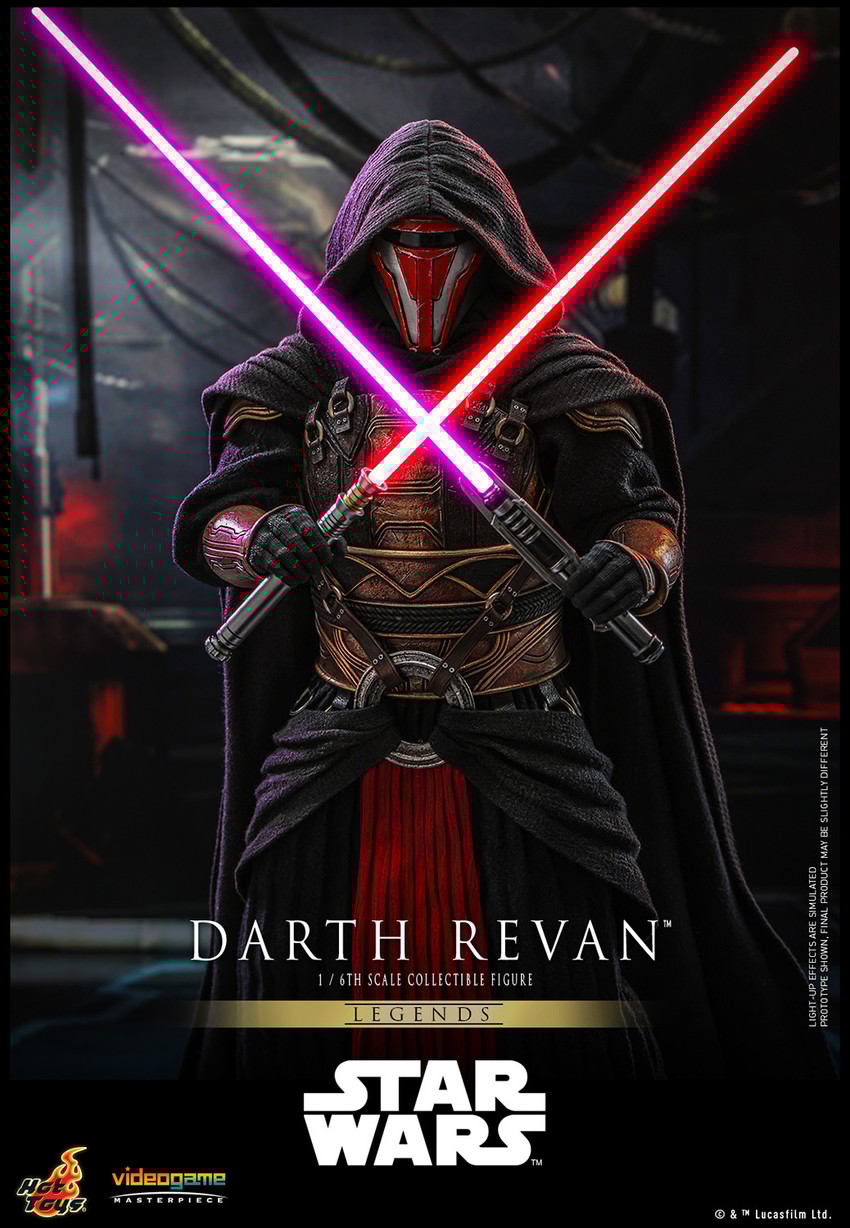 ホットトイズVGM62 スター・ウォーズ ダース・レヴァンDarth Revan Darth Revan™ (Special Edition) Sixth Scale Figure by Hot