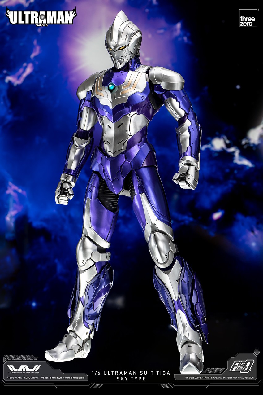 Ultraman Suit Tiga Sky Type- Prototype Shown View 1