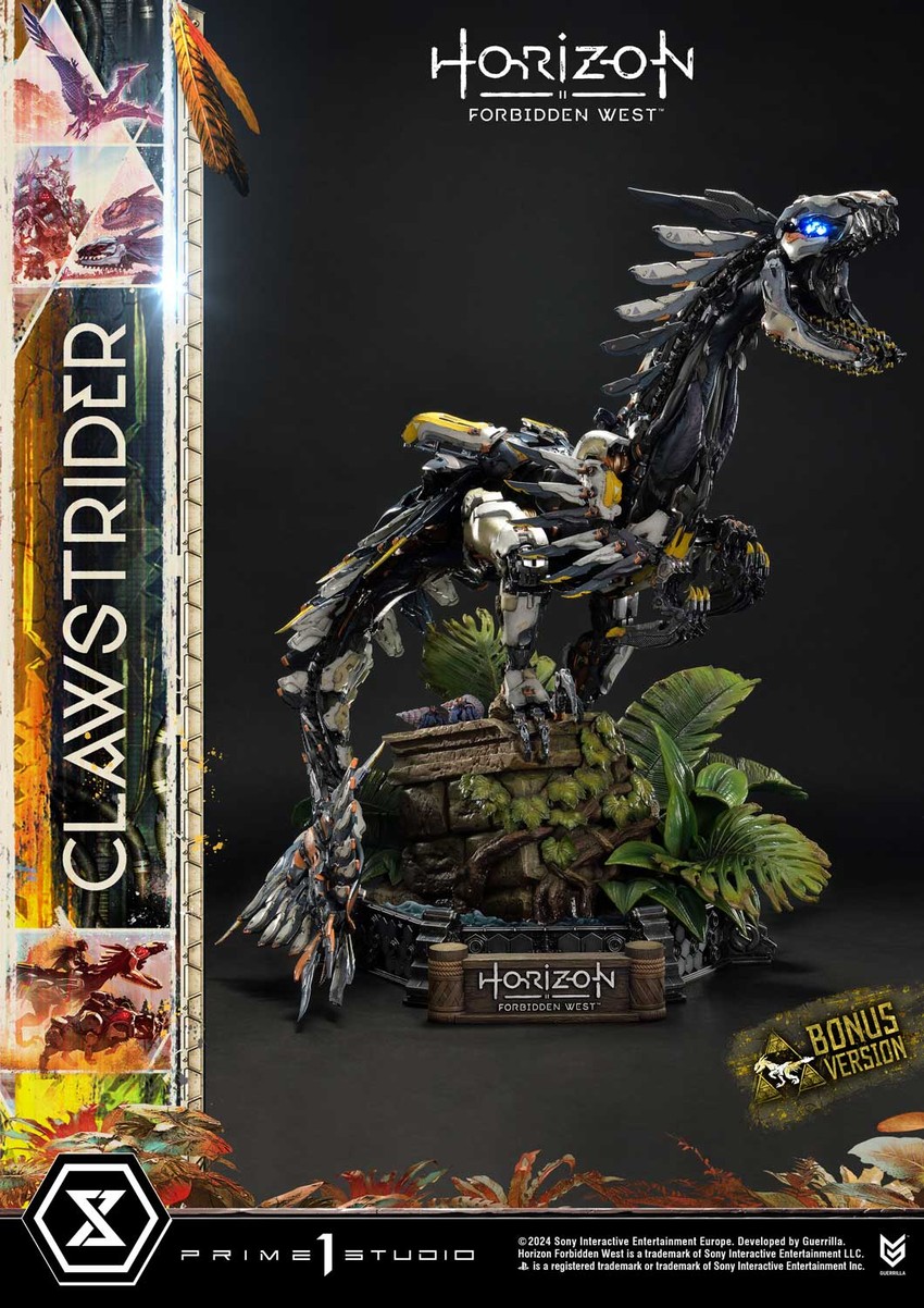 Horizon Forbidden West Clawstrider (Bonus Version) Quarter Scale Statue - Prototype Shown View 5