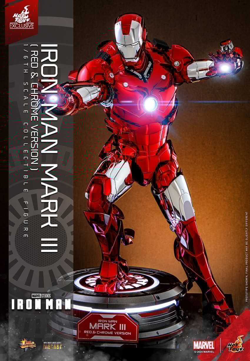 安い購入 III Mark Man Iron (Red Figure Scale Sixth Version) Chrome & SF+ファンタジー+ホラー
