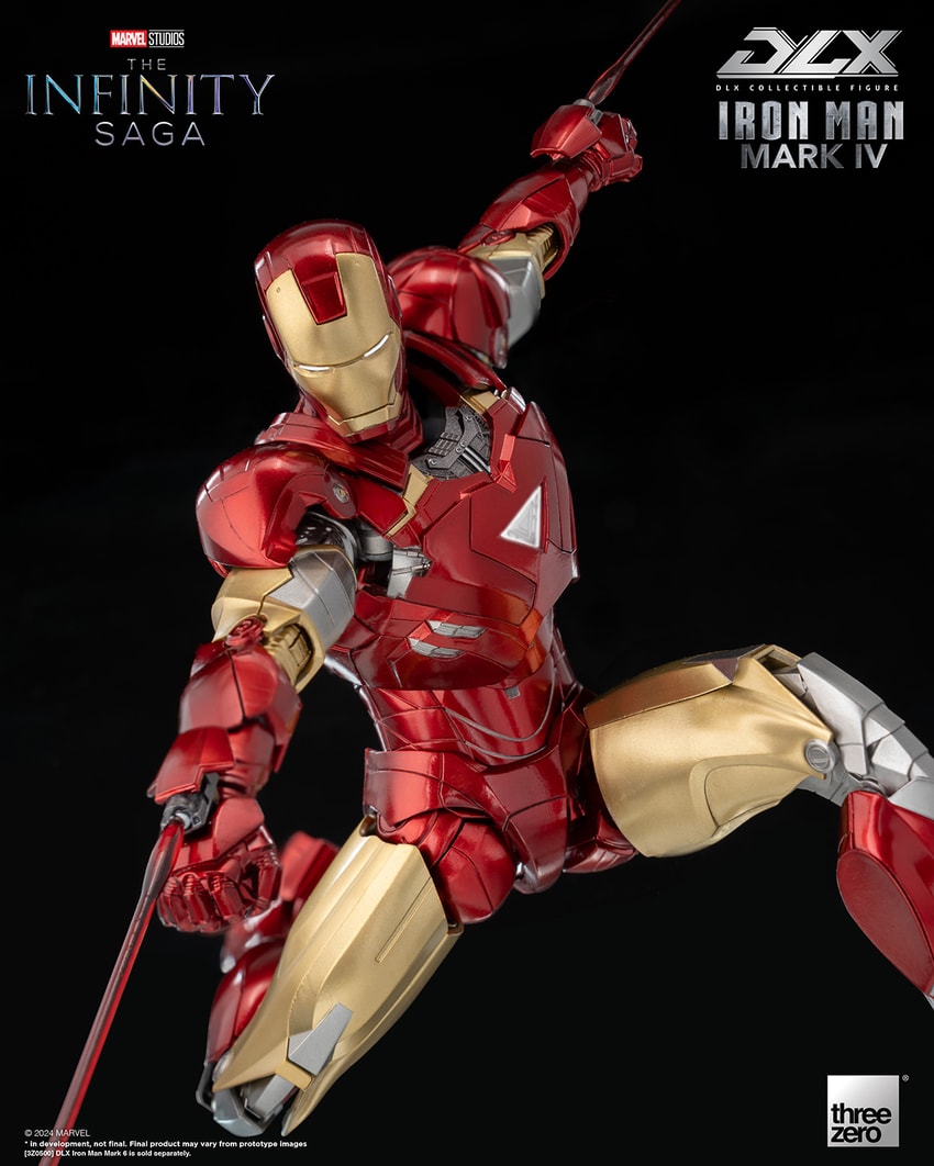 DLX Iron Man Mark 4 Collectible Figure by Threezero