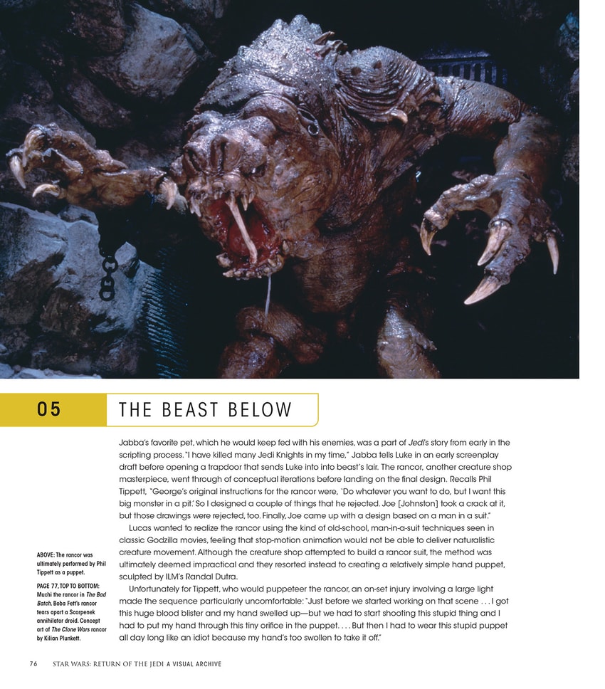 Star Wars Star Wars: Return of the Jedi: A Visual Archive Book - Prototype Shown View 5