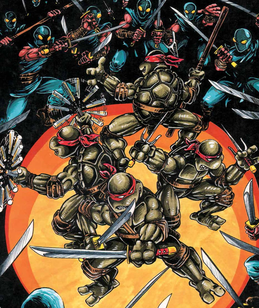 Teenage Mutant Ninja Turtles: The Ultimate Visual History- Prototype Shown View 2