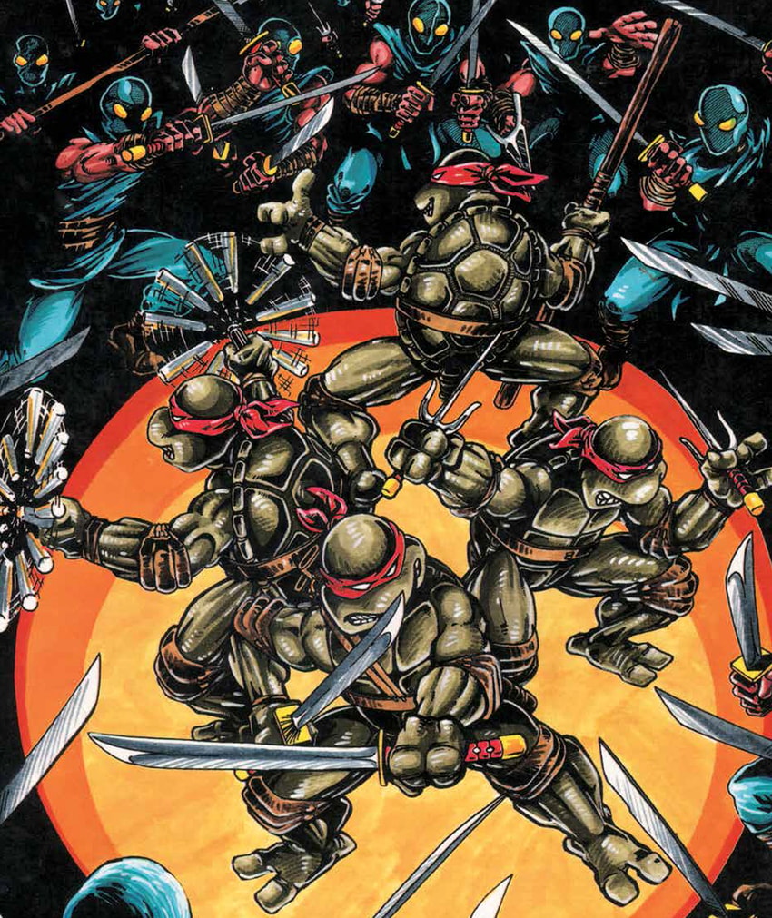 Teenage Mutant Ninja Turtles Teenage Mutant Ninja Turtles: The Ultimate Visual History Book - Prototype Shown View 2