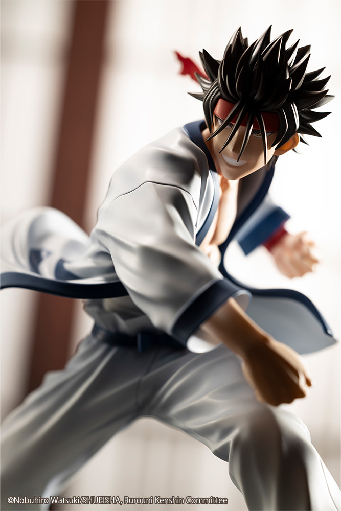 Rurouni Kenshin Sanosuke Sagara Statues - Prototype Shown View 5