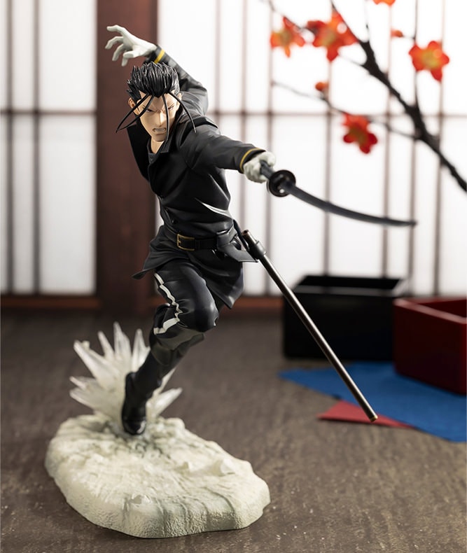 Rurouni Kenshin Hajime Saito Statues - Prototype Shown View 1