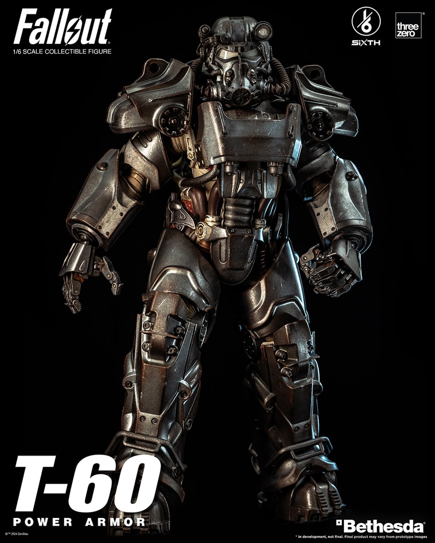T-60 Power Armor Sixth Scale Figure by Threezero | Sideshow