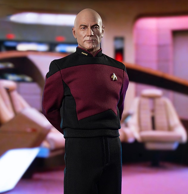 Star Trek Captain Jean-Luc Picard (Essential Duty Uniform) Sixth Scale Figure - Prototype Shown View 1