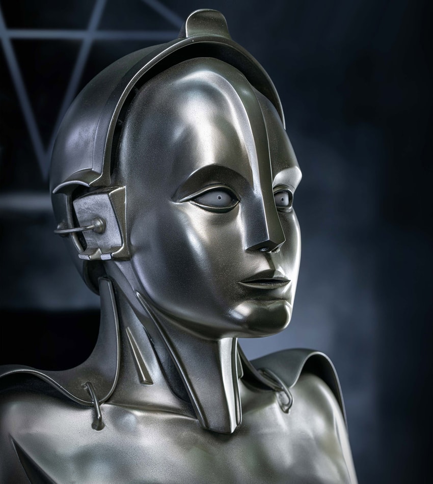 Metropolis Maschinenmensh Bust - Prototype Shown View 5