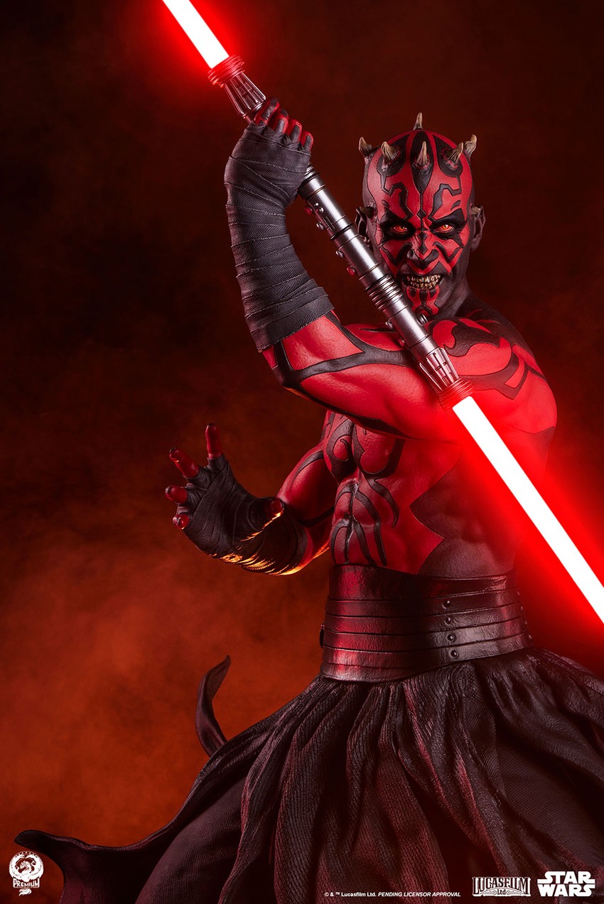 その他 Star Wars Darth Maul Deluxe Version NEW DARTH MAUL DELUXE Star Wars Episode I w/Lightsaber