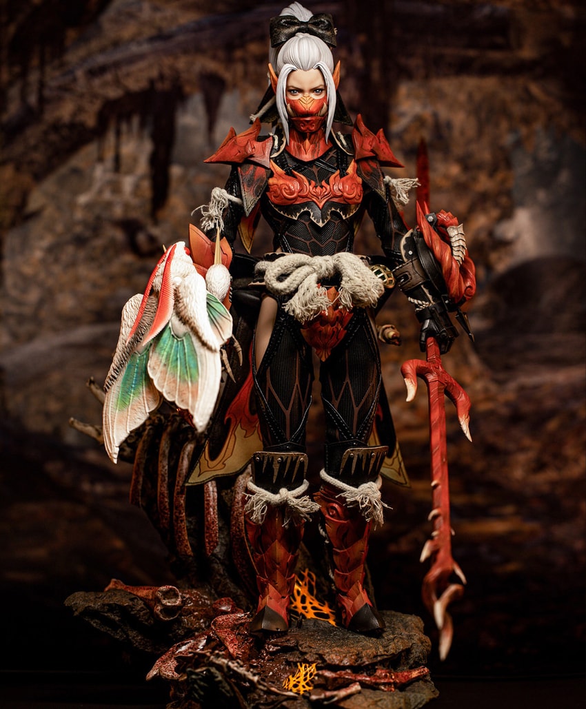 Monster Hunter Odogaron Deluxe Sixth Scale Figure - Prototype Shown View 4