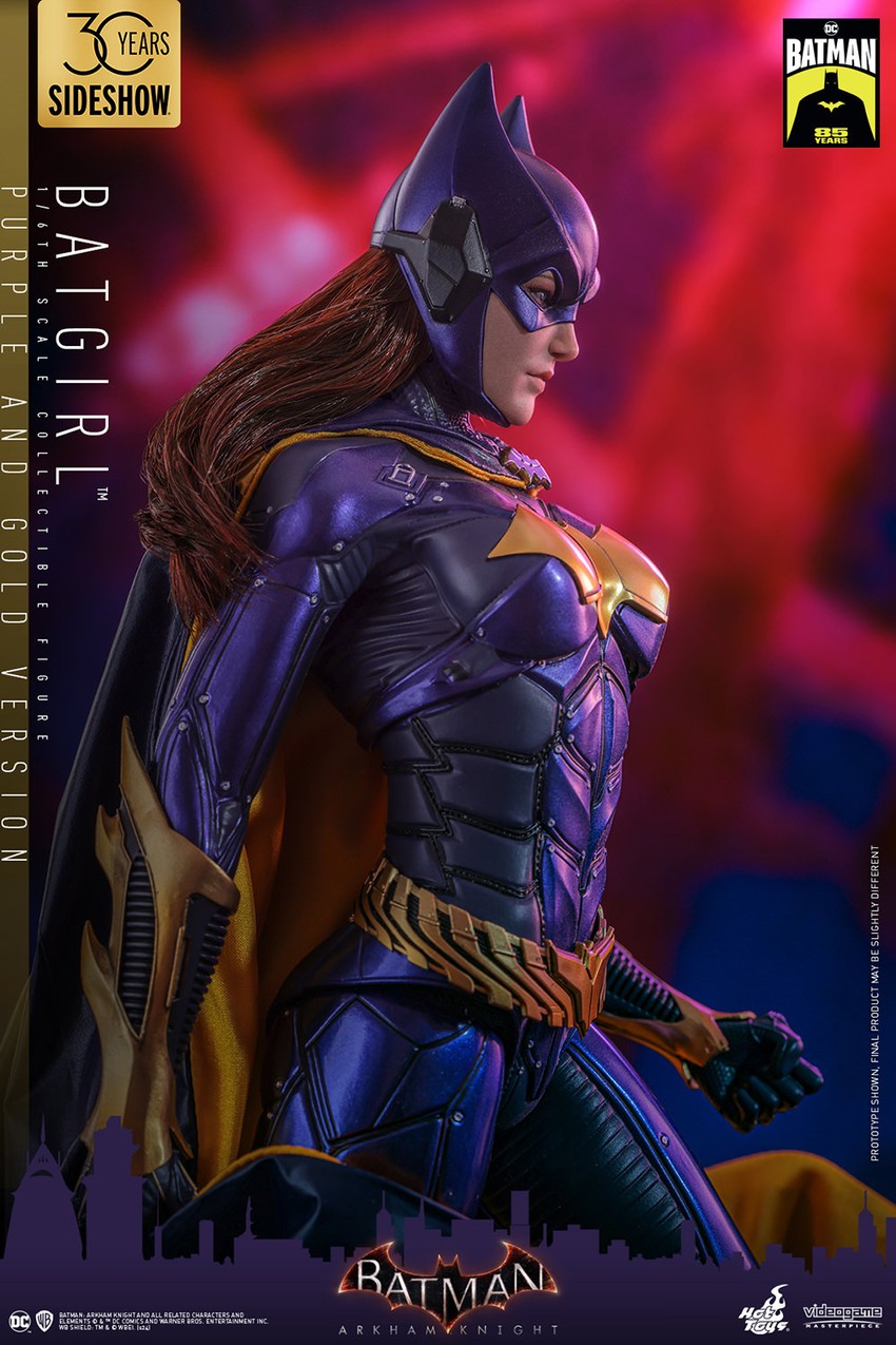Batgirl (Purple and Gold Version) Sixth Scale Figure by Hot