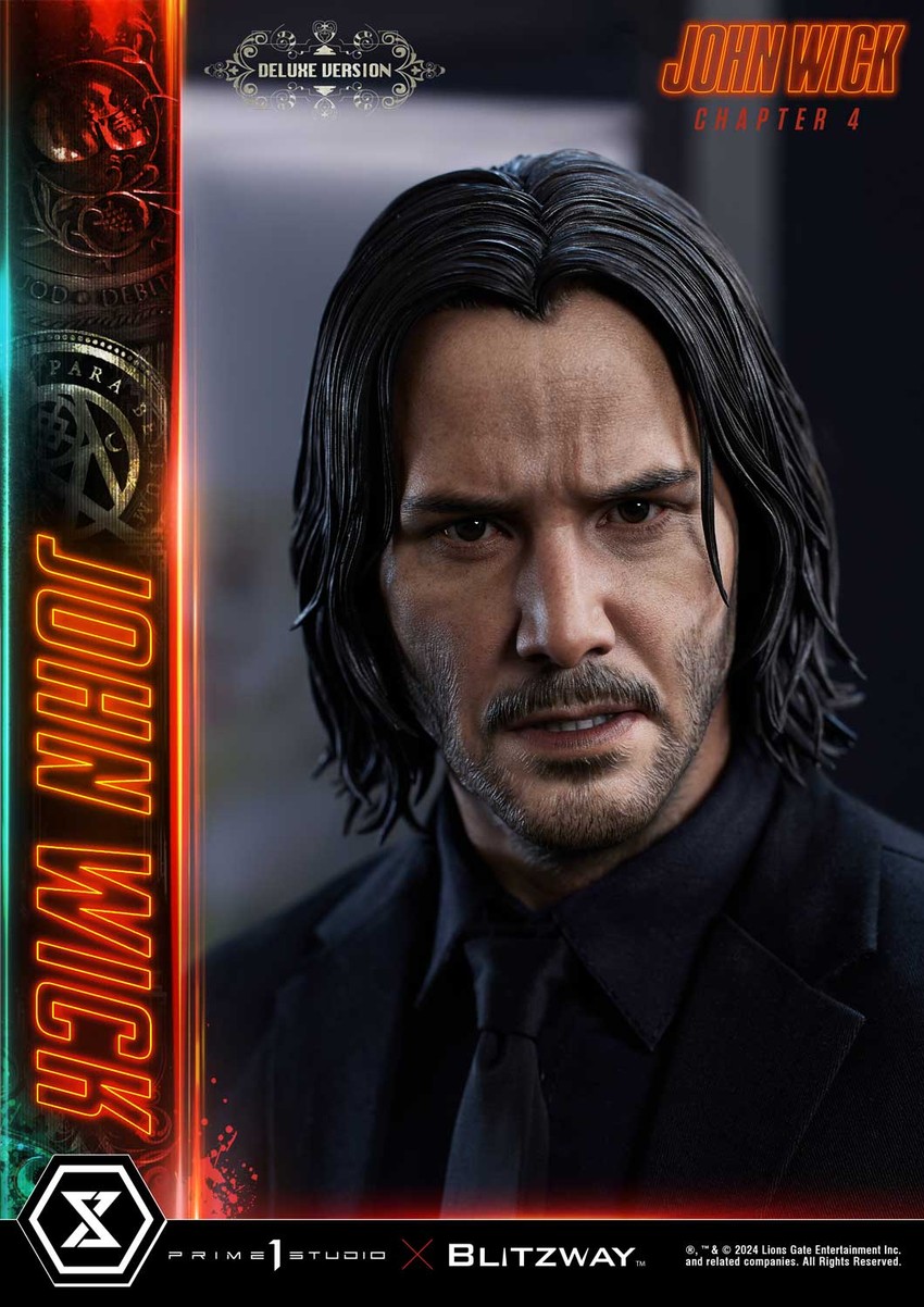 John Wick John Wick (Deluxe Version) Quarter Scale Statue - Prototype Shown View 6