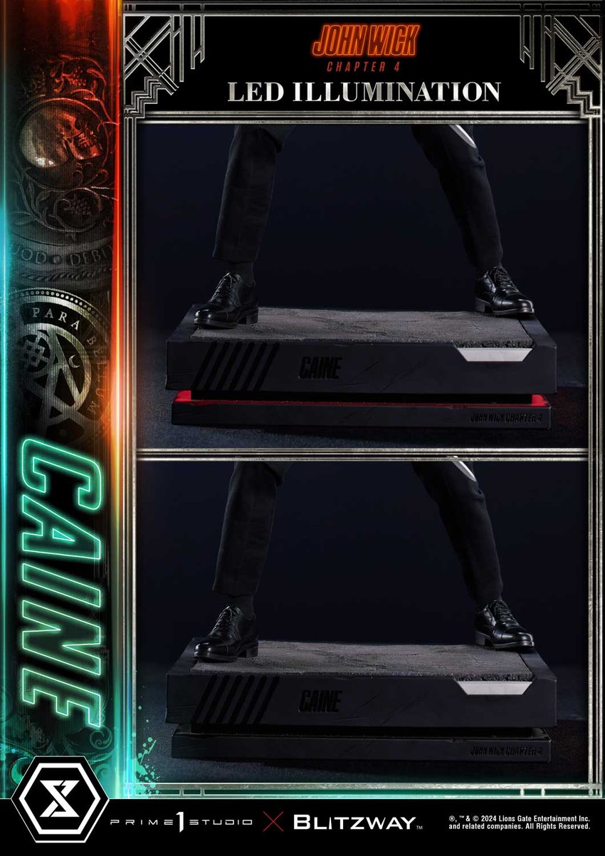 John Wick Caine Quarter Scale Statue - Prototype Shown View 6