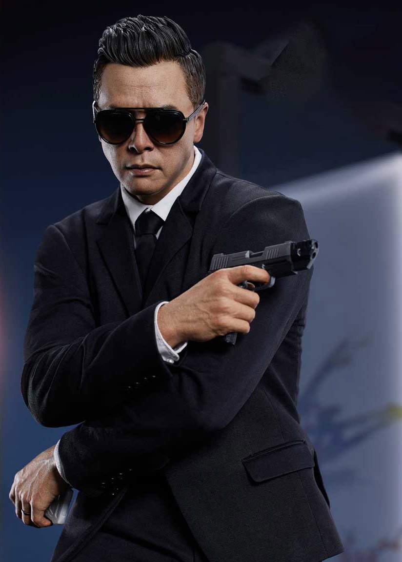 John Wick Caine (Deluxe Bonus Version) Quarter Scale Statue - Prototype Shown View 1