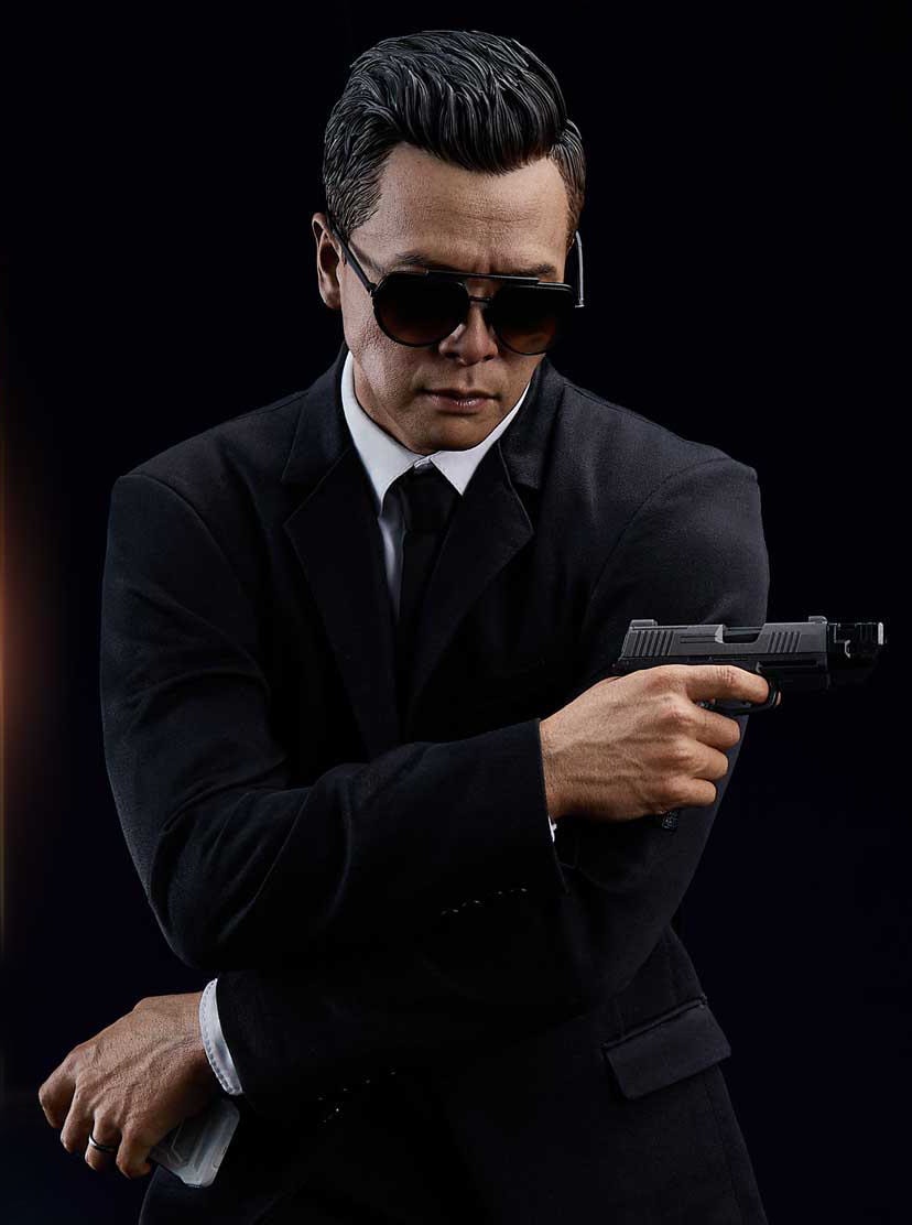 John Wick Caine (Deluxe Bonus Version) Quarter Scale Statue - Prototype Shown View 3