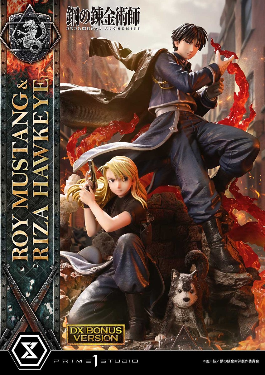 Roy Mustang & Riza Hawkeye (Deluxe Bonus Version) Statue