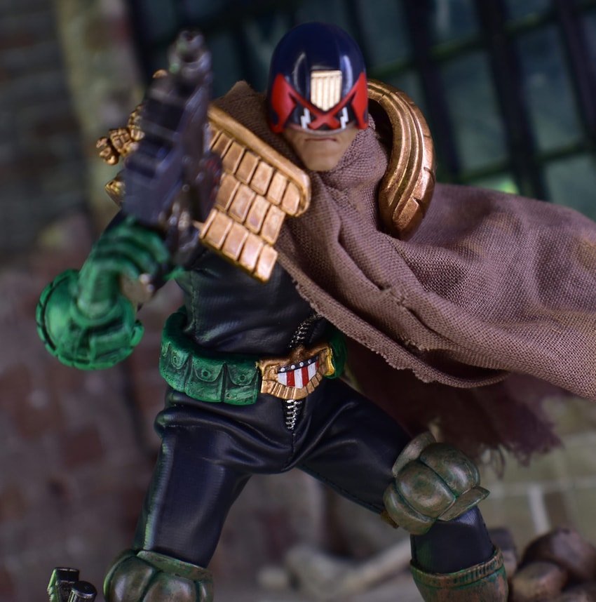 Cursed Earth Judge Dredd Action Figure by Hiya Toys | Sideshow