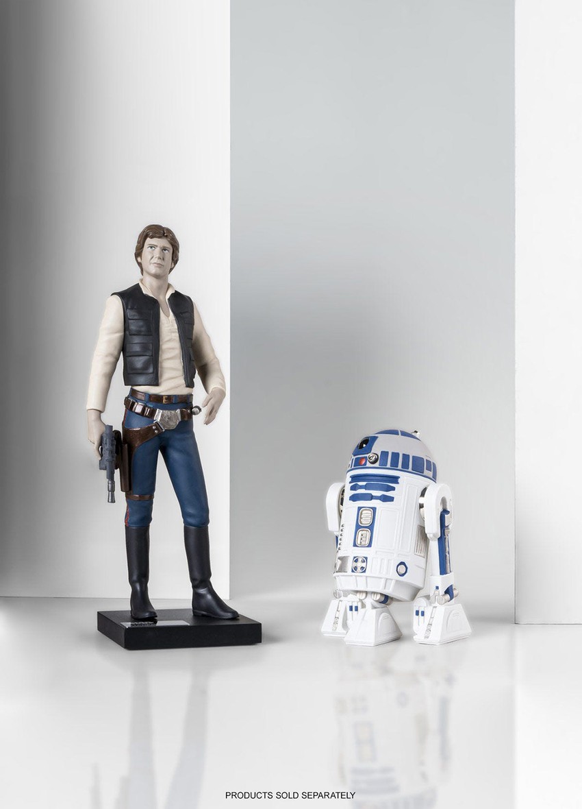 Star Wars Han Solo Porcelain Statue - Prototype Shown View 3
