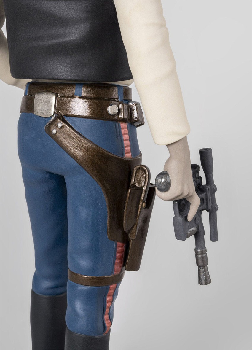 Star Wars Han Solo Porcelain Statue - Prototype Shown View 5