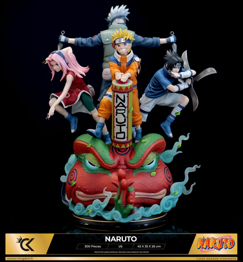 Naruto Naruto Statues - Prototype Shown View 1
