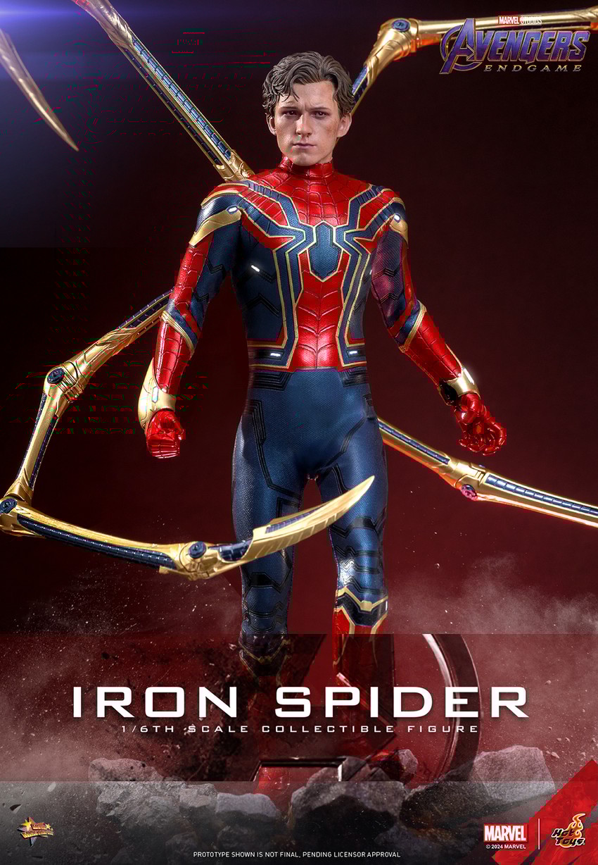 Iron Spider Sixth Scale Figure by Hot Toys