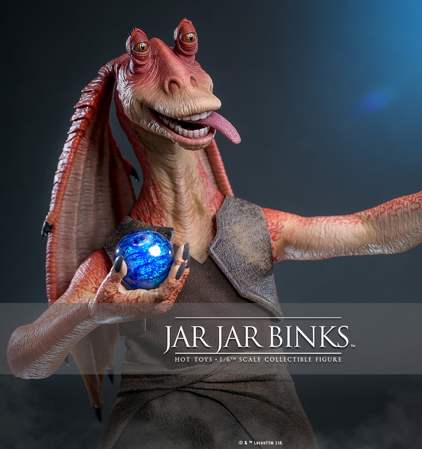 おもちゃ STARWARS EPSODE1 JARJARBINKS Jar Jar Binks Sixth Scale Figure by Hot Toys | Sideshow Collectibles