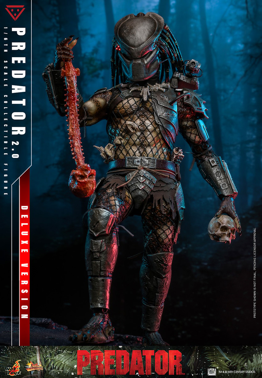Predator (2.0) Deluxe Version Sixth Scale Figure by Hot Toys