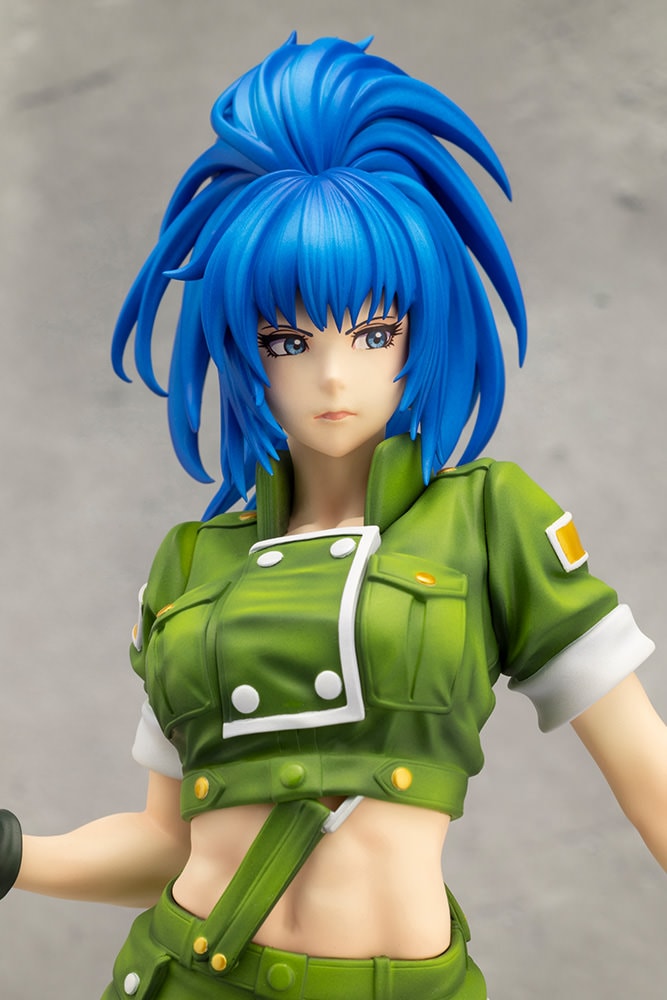 The King of Fighters Leona Bishoujo Statues - Prototype Shown View 3