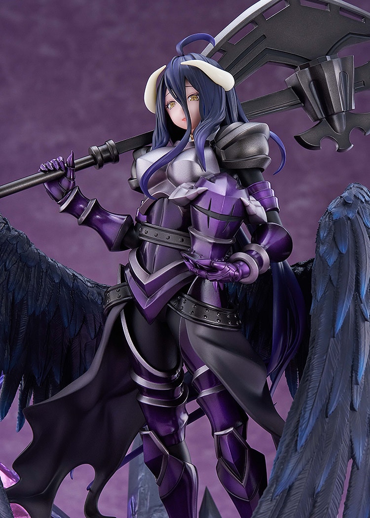 Overlord Albedo: Hermes Trismegistus Version Collectible Figure - Prototype Shown View 4