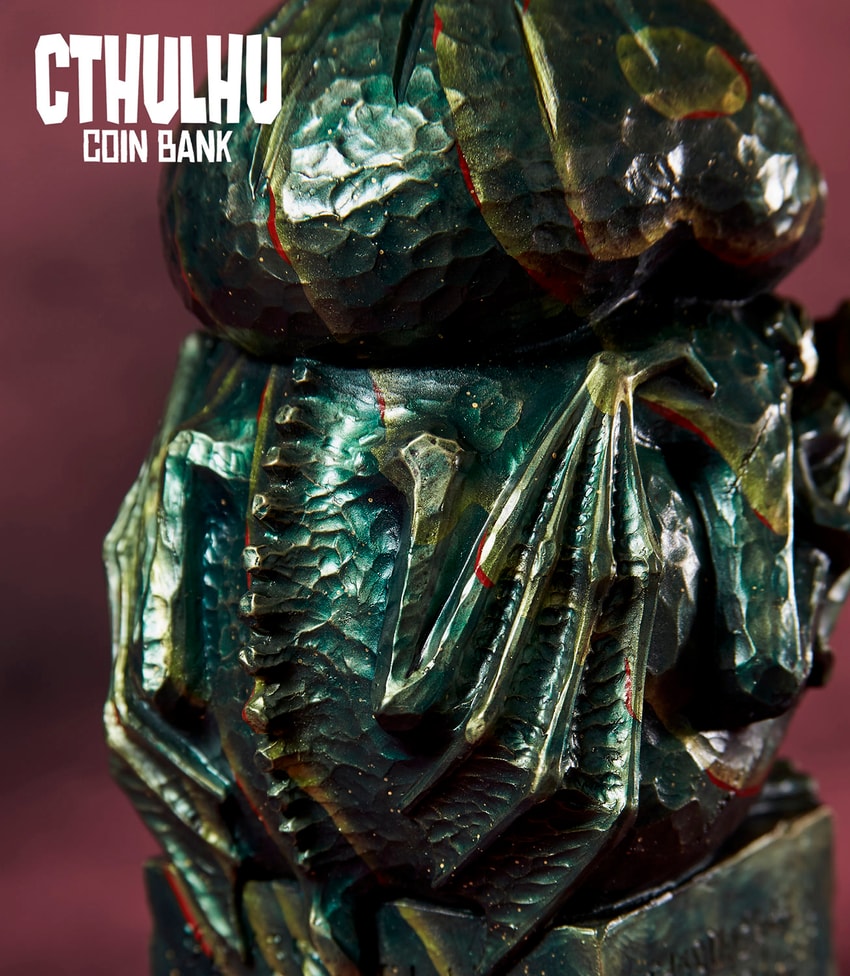Cthulhu Coin Bank (Original Color) Statue by Gecco Corp